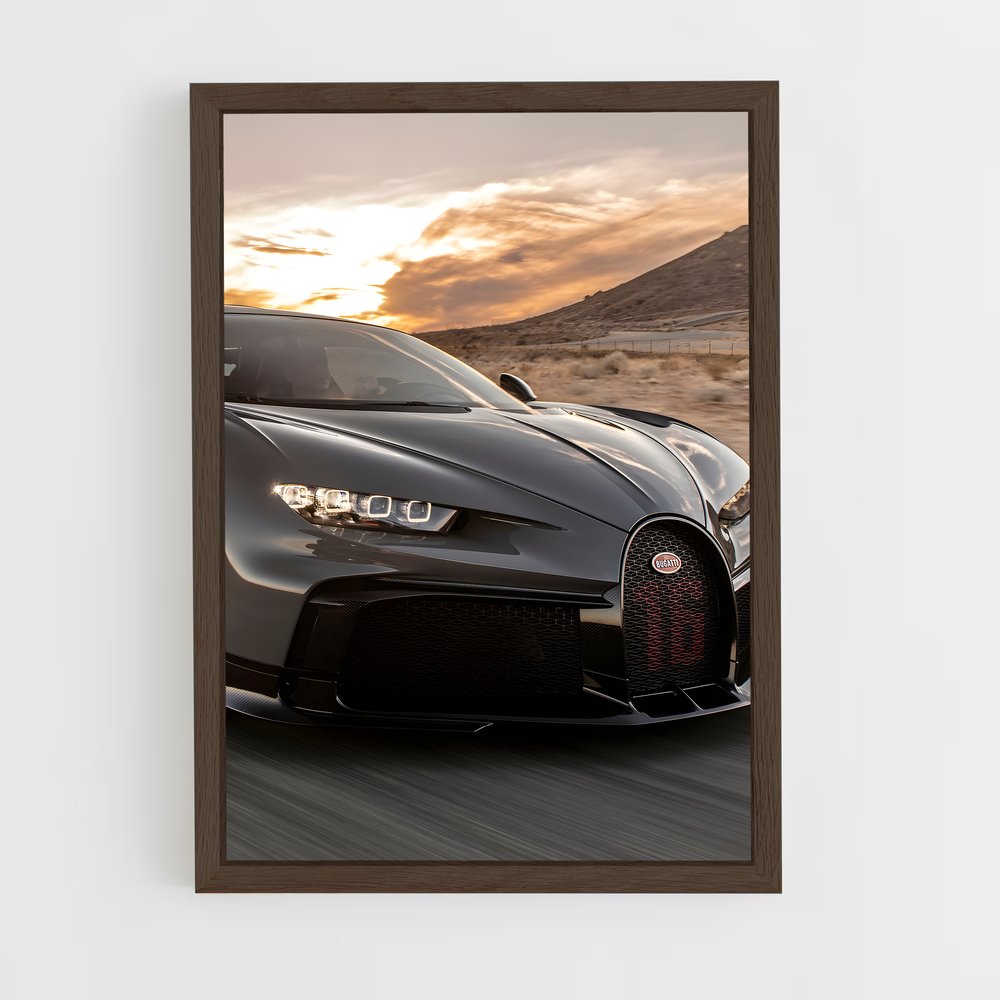 Poster Chiron Super Sport – affiche Bugatti (vue 5)